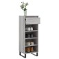 vidaXL Schuhschrank Grau Sonoma 40x36x105 cm Holzwerkstoff vidaXL Schuhschrank Grau Sonoma 40x36x105 cm Holzwerkstoff