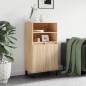 vidaXL Highboard Sonoma-Eiche 60x36x110 cm Holzwerkstoff vidaXL Highboard Sonoma-Eiche 60x36x110 cm Holzwerkstoff