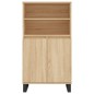 vidaXL Highboard Sonoma-Eiche 60x36x110 cm Holzwerkstoff vidaXL Highboard Sonoma-Eiche 60x36x110 cm Holzwerkstoff