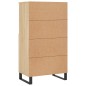 vidaXL Highboard Sonoma-Eiche 60x36x110 cm Holzwerkstoff vidaXL Highboard Sonoma-Eiche 60x36x110 cm Holzwerkstoff