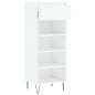 vidaXL Schuhschrank Hochglanz-Weiß 40x36x105 cm Holzwerkstoff vidaXL Schuhschrank Hochglanz-Weiß 40x36x105 cm Holzwerkstoff