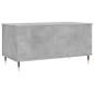 vidaXL Couchtisch Betongrau 90x44,5x45 cm Holzwerkstoff vidaXL Couchtisch Betongrau 90x44,5x45 cm Holzwerkstoff