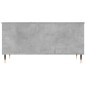 vidaXL Couchtisch Betongrau 90x44,5x45 cm Holzwerkstoff vidaXL Couchtisch Betongrau 90x44,5x45 cm Holzwerkstoff