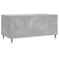 vidaXL Couchtisch Betongrau 90x44,5x45 cm Holzwerkstoff vidaXL Couchtisch Betongrau 90x44,5x45 cm Holzwerkstoff