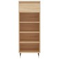 vidaXL Schuhschrank Sonoma-Eiche 40x36x105 cm Holzwerkstoff vidaXL Schuhschrank Sonoma-Eiche 40x36x105 cm Holzwerkstoff