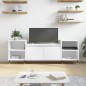 vidaXL TV-Schrank Weiß 160x35x55 cm Holzwerkstoff vidaXL TV-Schrank Weiß 160x35x55 cm Holzwerkstoff