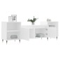 vidaXL TV-Schrank Weiß 160x35x55 cm Holzwerkstoff vidaXL TV-Schrank Weiß 160x35x55 cm Holzwerkstoff