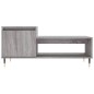 vidaXL Couchtisch Grau Sonoma 100x50x45 cm Holzwerkstoff vidaXL Couchtisch Grau Sonoma 100x50x45 cm Holzwerkstoff