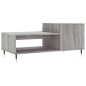 vidaXL Couchtisch Grau Sonoma 100x50x45 cm Holzwerkstoff vidaXL Couchtisch Grau Sonoma 100x50x45 cm Holzwerkstoff
