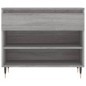 vidaXL Schuhregal Grau Sonoma 70x36x60 cm Holzwerkstoff vidaXL Schuhregal Grau Sonoma 70x36x60 cm Holzwerkstoff