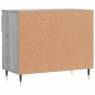 vidaXL Schuhregal Grau Sonoma 70x36x60 cm Holzwerkstoff vidaXL Schuhregal Grau Sonoma 70x36x60 cm Holzwerkstoff
