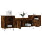 vidaXL TV-Schrank Räuchereiche 160x35x55 cm Holzwerkstoff vidaXL TV-Schrank Räuchereiche 160x35x55 cm Holzwerkstoff
