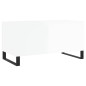vidaXL Couchtisch Hochglanz-Weiß 90x44,5x45 cm Holzwerkstoff vidaXL Couchtisch Hochglanz-Weiß 90x44,5x45 cm Holzwerkstoff