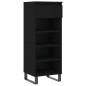 vidaXL Schuhschrank Schwarz 40x36x105 cm Holzwerkstoff vidaXL Schuhschrank Schwarz 40x36x105 cm Holzwerkstoff