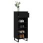 vidaXL Schuhschrank Schwarz 40x36x105 cm Holzwerkstoff vidaXL Schuhschrank Schwarz 40x36x105 cm Holzwerkstoff