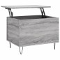 vidaXL Couchtisch Grau Sonoma 60x44,5x45 cm Holzwerkstoff vidaXL Couchtisch Grau Sonoma 60x44,5x45 cm Holzwerkstoff