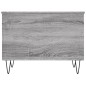 vidaXL Couchtisch Grau Sonoma 60x44,5x45 cm Holzwerkstoff vidaXL Couchtisch Grau Sonoma 60x44,5x45 cm Holzwerkstoff