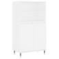 vidaXL Highboard Weiß 60x36x110 cm Holzwerkstoff vidaXL Highboard Weiß 60x36x110 cm Holzwerkstoff