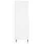 vidaXL Highboard Weiß 60x36x110 cm Holzwerkstoff vidaXL Highboard Weiß 60x36x110 cm Holzwerkstoff