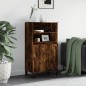 vidaXL Highboard Räuchereiche 60x36x110 cm Holzwerkstoff vidaXL Highboard Räuchereiche 60x36x110 cm Holzwerkstoff