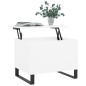 vidaXL Couchtisch Weiß 60x44,5x45 cm Holzwerkstoff vidaXL Couchtisch Weiß 60x44,5x45 cm Holzwerkstoff