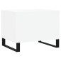 vidaXL Couchtisch Weiß 60x44,5x45 cm Holzwerkstoff vidaXL Couchtisch Weiß 60x44,5x45 cm Holzwerkstoff
