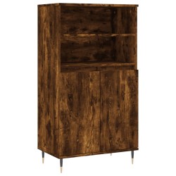 vidaXL Highboard Räuchereiche 60x36x110 cm Holzwerkstoff