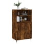 vidaXL Highboard Räuchereiche 60x36x110 cm Holzwerkstoff vidaXL Highboard Räuchereiche 60x36x110 cm Holzwerkstoff