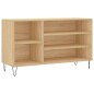 vidaXL Schuhregal Sonoma-Eiche 102x36x60 cm Holzwerkstoff vidaXL Schuhregal Sonoma-Eiche 102x36x60 cm Holzwerkstoff