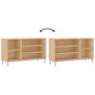vidaXL Schuhregal Sonoma-Eiche 102x36x60 cm Holzwerkstoff vidaXL Schuhregal Sonoma-Eiche 102x36x60 cm Holzwerkstoff
