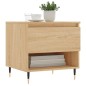 vidaXL Couchtisch Sonoma-Eiche 50x46x50 cm Holzwerkstoff vidaXL Couchtisch Sonoma-Eiche 50x46x50 cm Holzwerkstoff