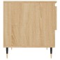 vidaXL Couchtisch Sonoma-Eiche 50x46x50 cm Holzwerkstoff vidaXL Couchtisch Sonoma-Eiche 50x46x50 cm Holzwerkstoff