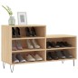 vidaXL Schuhregal Sonoma-Eiche 102x36x60 cm Holzwerkstoff vidaXL Schuhregal Sonoma-Eiche 102x36x60 cm Holzwerkstoff