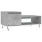 vidaXL Couchtisch Betongrau 100x50x45 cm Holzwerkstoff vidaXL Couchtisch Betongrau 100x50x45 cm Holzwerkstoff