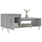vidaXL Couchtisch Betongrau 100x50x45 cm Holzwerkstoff vidaXL Couchtisch Betongrau 100x50x45 cm Holzwerkstoff