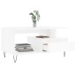 vidaXL Couchtisch Hochglanz-Weiß 90x49x45 cm Holzwerkstoff vidaXL Couchtisch Hochglanz-Weiß 90x49x45 cm Holzwerkstoff