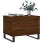 vidaXL Couchtisch Braun Eichen-Optik 60x44,5x45 cm Holzwerkstoff vidaXL Couchtisch Braun Eichen-Optik 60x44,5x45 cm Holzwerkstoff