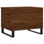 vidaXL Couchtisch Braun Eichen-Optik 60x44,5x45 cm Holzwerkstoff vidaXL Couchtisch Braun Eichen-Optik 60x44,5x45 cm Holzwerkstoff