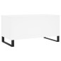 vidaXL Couchtisch Weiß 90x44,5x45 cm Holzwerkstoff vidaXL Couchtisch Weiß 90x44,5x45 cm Holzwerkstoff