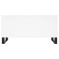 vidaXL Couchtisch Weiß 90x44,5x45 cm Holzwerkstoff vidaXL Couchtisch Weiß 90x44,5x45 cm Holzwerkstoff
