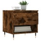 vidaXL Couchtisch Räuchereiche 50x46x50 cm Holzwerkstoff vidaXL Couchtisch Räuchereiche 50x46x50 cm Holzwerkstoff