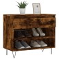 vidaXL Schuhregal Räuchereiche 70x36x60 cm Holzwerkstoff vidaXL Schuhregal Räuchereiche 70x36x60 cm Holzwerkstoff