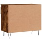 vidaXL Schuhregal Räuchereiche 70x36x60 cm Holzwerkstoff vidaXL Schuhregal Räuchereiche 70x36x60 cm Holzwerkstoff