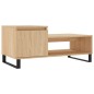 vidaXL Couchtisch Sonoma-Eiche 100x50x45 cm Holzwerkstoff vidaXL Couchtisch Sonoma-Eiche 100x50x45 cm Holzwerkstoff