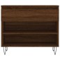 vidaXL Schuhregal Braun Eichen-Optik 70x36x60 cm Holzwerkstoff vidaXL Schuhregal Braun Eichen-Optik 70x36x60 cm Holzwerkstoff