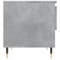 vidaXL Couchtisch Betongrau 50x46x50 cm Holzwerkstoff vidaXL Couchtisch Betongrau 50x46x50 cm Holzwerkstoff