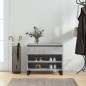 vidaXL Schuhregal Betongrau 70x36x60 cm Holzwerkstoff vidaXL Schuhregal Betongrau 70x36x60 cm Holzwerkstoff