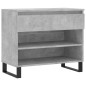 vidaXL Schuhregal Betongrau 70x36x60 cm Holzwerkstoff vidaXL Schuhregal Betongrau 70x36x60 cm Holzwerkstoff