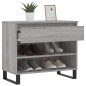 vidaXL Schuhregal Betongrau 70x36x60 cm Holzwerkstoff vidaXL Schuhregal Betongrau 70x36x60 cm Holzwerkstoff