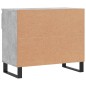 vidaXL Schuhregal Betongrau 70x36x60 cm Holzwerkstoff vidaXL Schuhregal Betongrau 70x36x60 cm Holzwerkstoff
